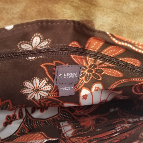 New Wilsons leather brown/tan shoulder bag - Picture 8 of 8